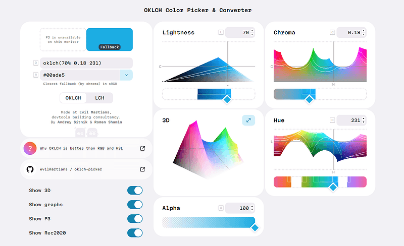 OKLCH Color Converter